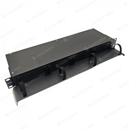 1U 19" Rack Chassis for 12 ABS Box PLC Splitters - 1U 19" Rack Chassis for 12 ABS Box PLC Splitters